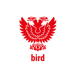 vector bird logo