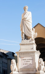 Naklejka premium walking in florence