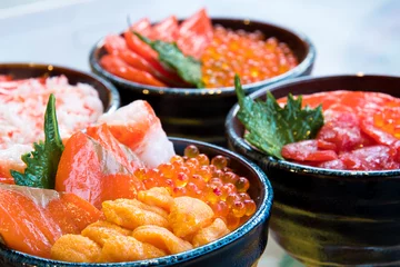 Foto op Plexiglas 海鮮丼 / 北海道の市場 © tkyszk