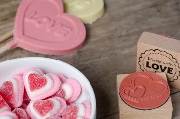 Sweet love background.