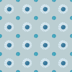 Seamless flower pattern.