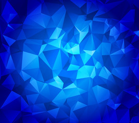 Fototapeta premium Colorful geometric background with triangles