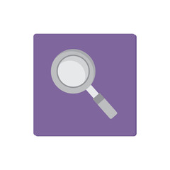 search flat icon vector