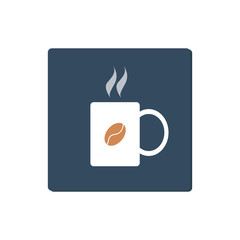 coffee flat icon vector