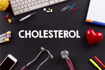 Health Concept: CHOLESTEROL