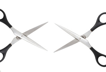 scissors on a white background