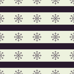 Fototapeta na wymiar Christmas snowflakes seamless background.