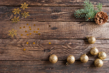 Christmas Background.  Horizontal.