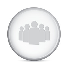 people, community flat icon vector