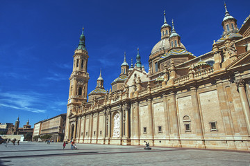 Cathedral of Lady  Pilar in Zaragoza