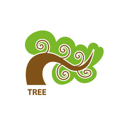 vector logo tree