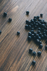 Spill Fresh Blueberries 