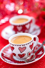 Coffee for Valentine’s day.