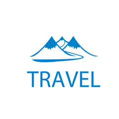 Vector logo travel