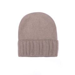 knitted hat isolated on white