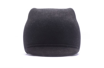 black hat with ears isolated