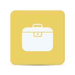 case flat icon vector