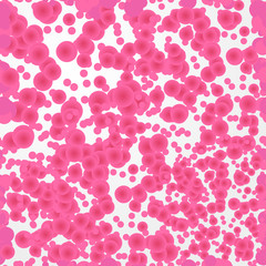 Abstract colorful background with flowers. Seamless pattern. Vec