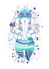 Ganesha indian god