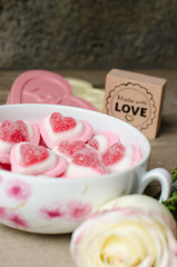 Sweet love background.