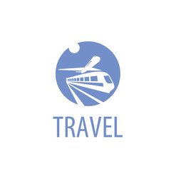 Vector logo travel