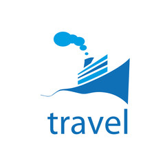 Fototapeta premium Vector logo travel