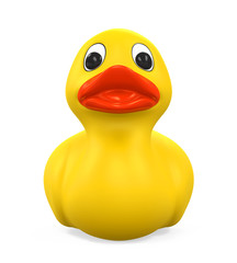 Rubber Duck Isolated