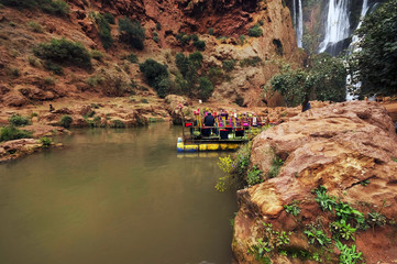 Ouzoud waterfall in Morocco, Africa