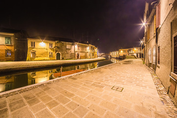 night view of lagoon city