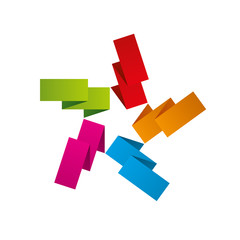 Abstract vector logo