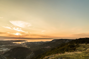 Sunrise from the hills