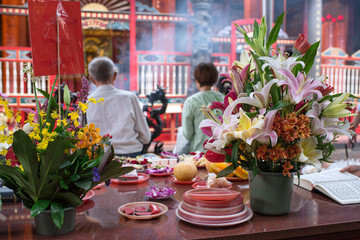 Longshan Temple in Taipei, Taiwan　台湾・台北の寺院　龍山寺