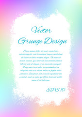 Blurred colorful background in grunge style. There is a place for text