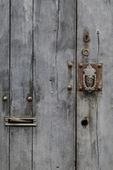 Alte Antike Holztür