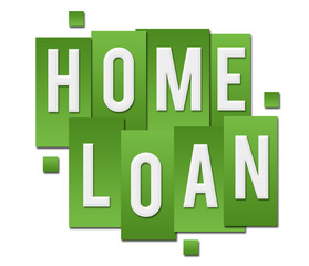Home Loan Green Stripes Square 