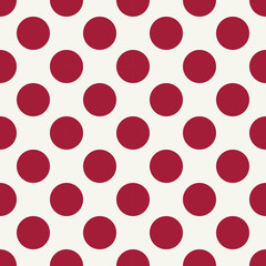 Abstract geometry red hipster fashion pillow polka pattern