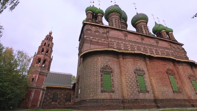 object of cultural heritage St. John the Baptist Church in Yaroslavl, Russia