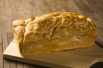 focaccia bread with cheese