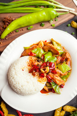 Chinese food, rice
