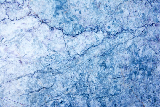 Blue marble patterned texture background