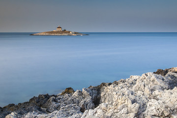 view of sea from the island of Hvar