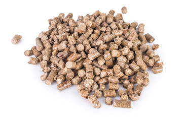 wooden pellets