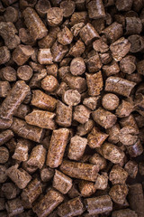 wooden pellets