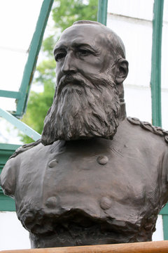 Bust of King Leopold II of the Belgians