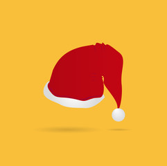 Simple Christmas Hat, Vector, Illustration