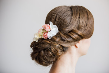 female flowers hairstyle