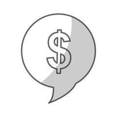 money sign icon image vector illustration design 