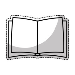 open book icon image vector illustration design 