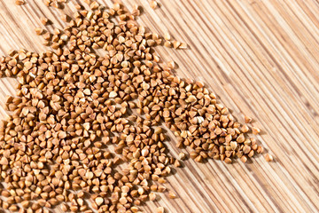 buckwheat as background