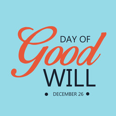 Good day will come.